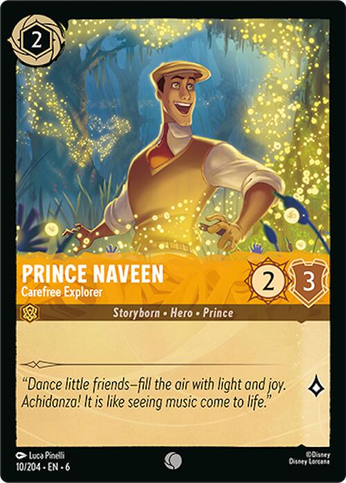 Prince Naveen - Carefree Explorer (10/204) [Azurite Sea] | Total Play