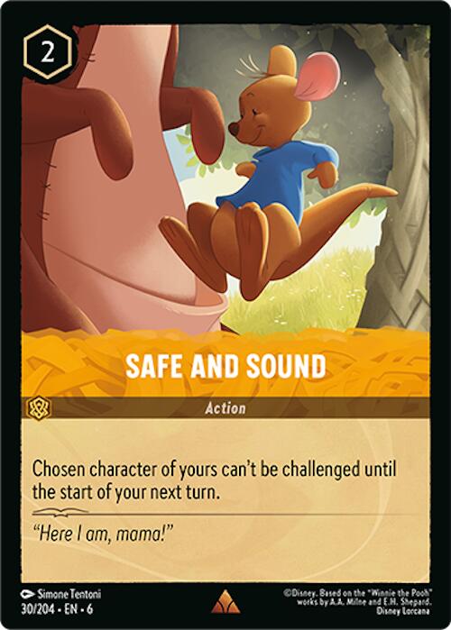 Safe and Sound (30/204) [Azurite Sea] | Total Play