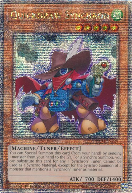 Quickdraw Synchron (Quarter Century Secret Rare) [RA03-EN228] Quarter Century Secret Rare | Total Play