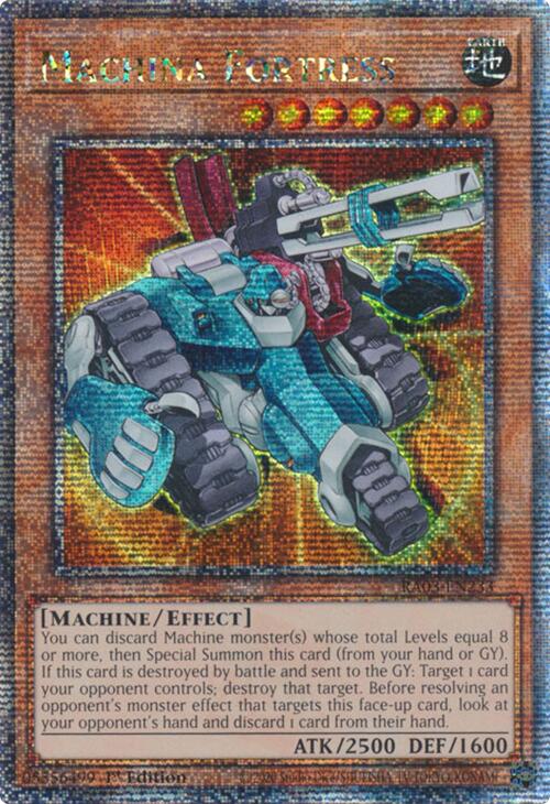 Machina Fortress (Quarter Century Secret Rare) [RA03-EN233] Quarter Century Secret Rare | Total Play
