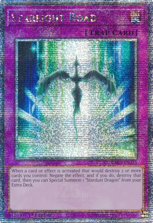 Starlight Road (Quarter Century Secret Rare) [RA03-EN235] Quarter Century Secret Rare | Total Play