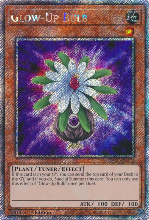 Glow-Up Bulb (Platinum Secret Rare) [RA03-EN245] Platinum Secret Rare | Total Play