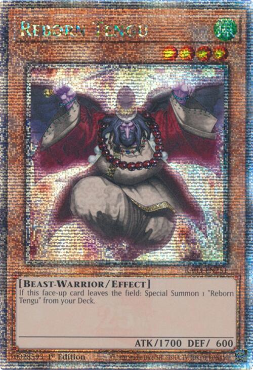 Reborn Tengu (Quarter Century Secret Rare) [RA03-EN251] Quarter Century Secret Rare | Total Play