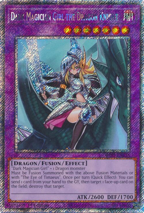 Dark Magician Girl the Dragon Knight (Platinum Secret Rare) [RA03-EN258] Platinum Secret Rare | Total Play