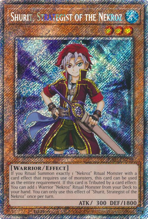 Shurit, Strategist of the Nekroz (Platinum Secret Rare) [RA03-EN259] Platinum Secret Rare | Total Play