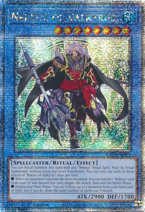 Nekroz of Valkyrus (Quarter Century Secret Rare) [RA03-EN263] Quarter Century Secret Rare | Total Play