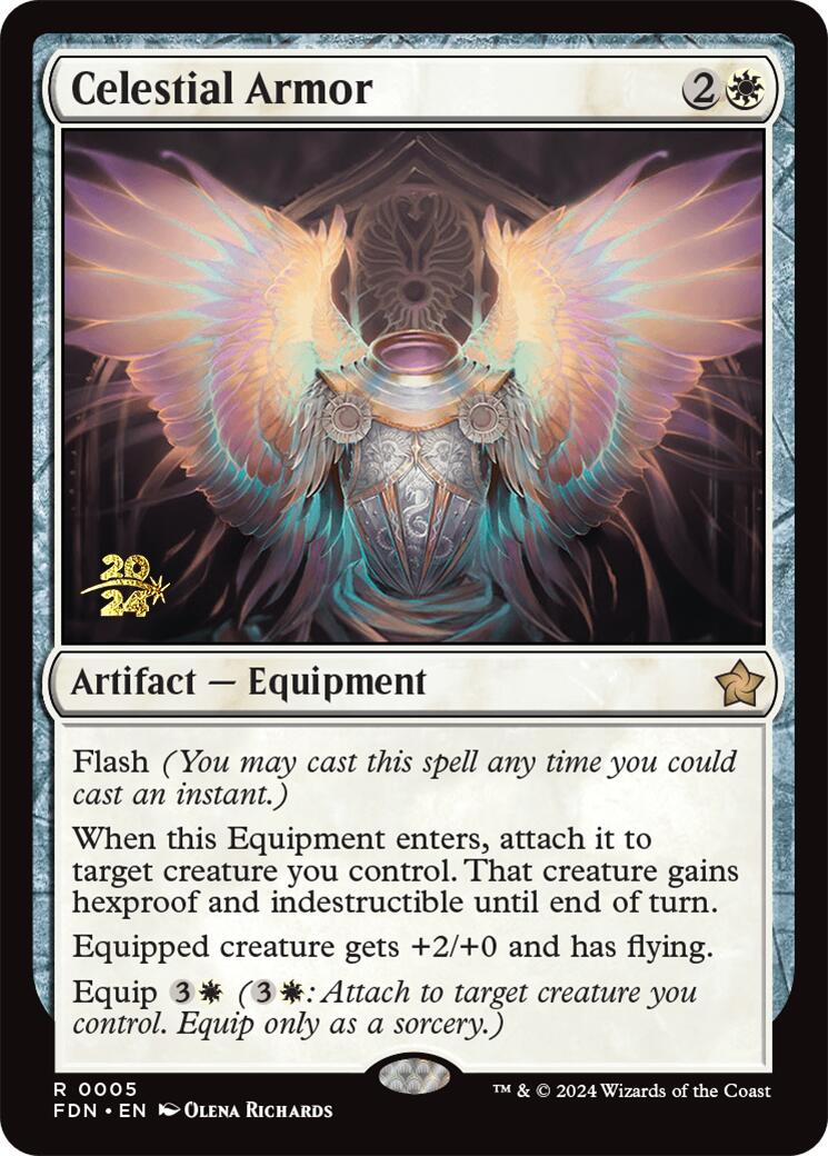 Celestial Armor [Foundations Prerelease Promos] | Total Play