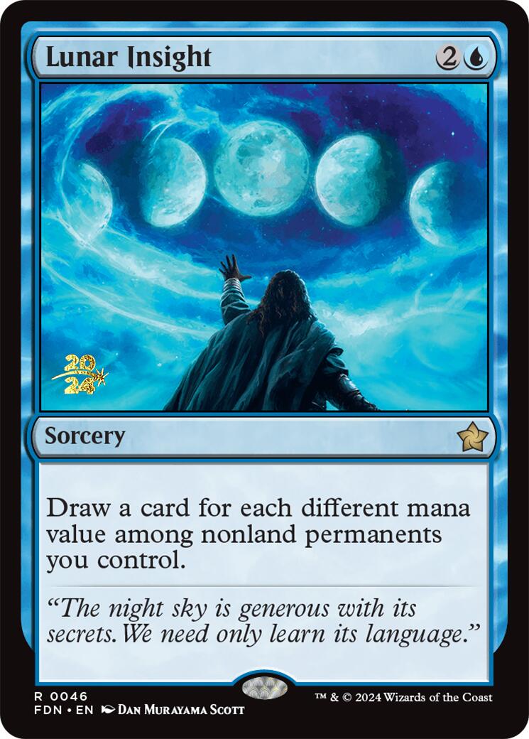 Lunar Insight [Foundations Prerelease Promos] | Total Play