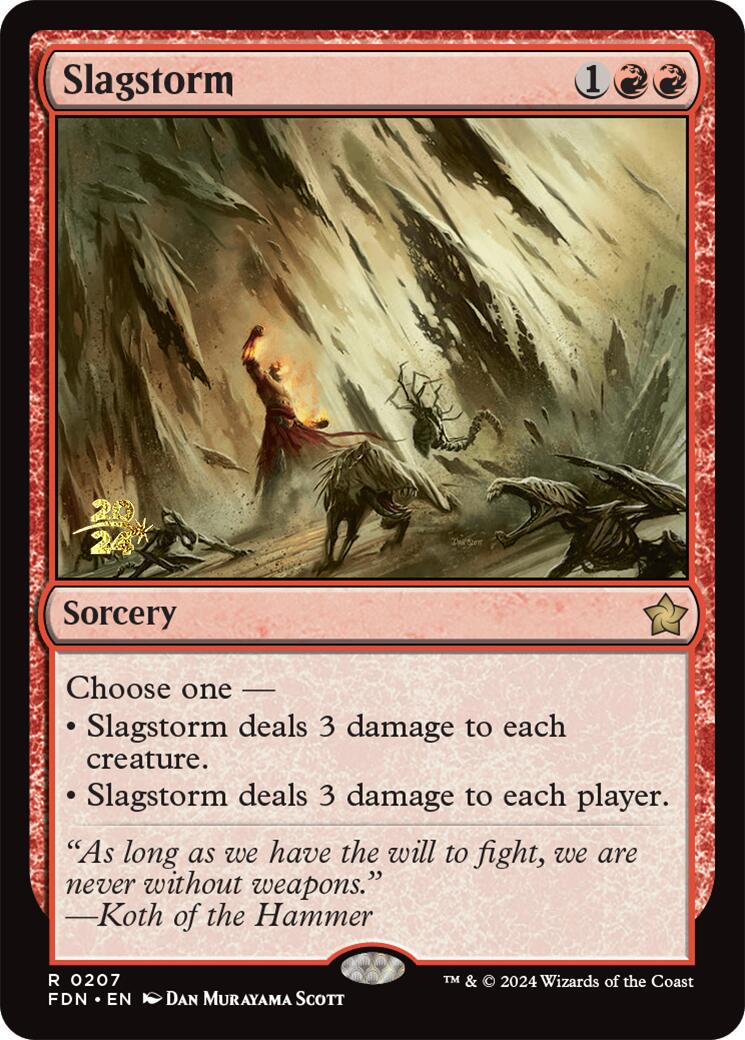 Slagstorm [Foundations Prerelease Promos] | Total Play