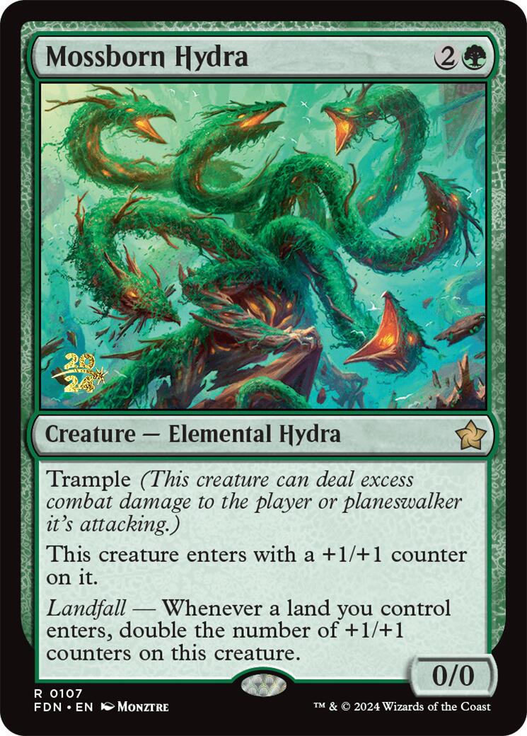 Mossborn Hydra [Foundations Prerelease Promos] | Total Play