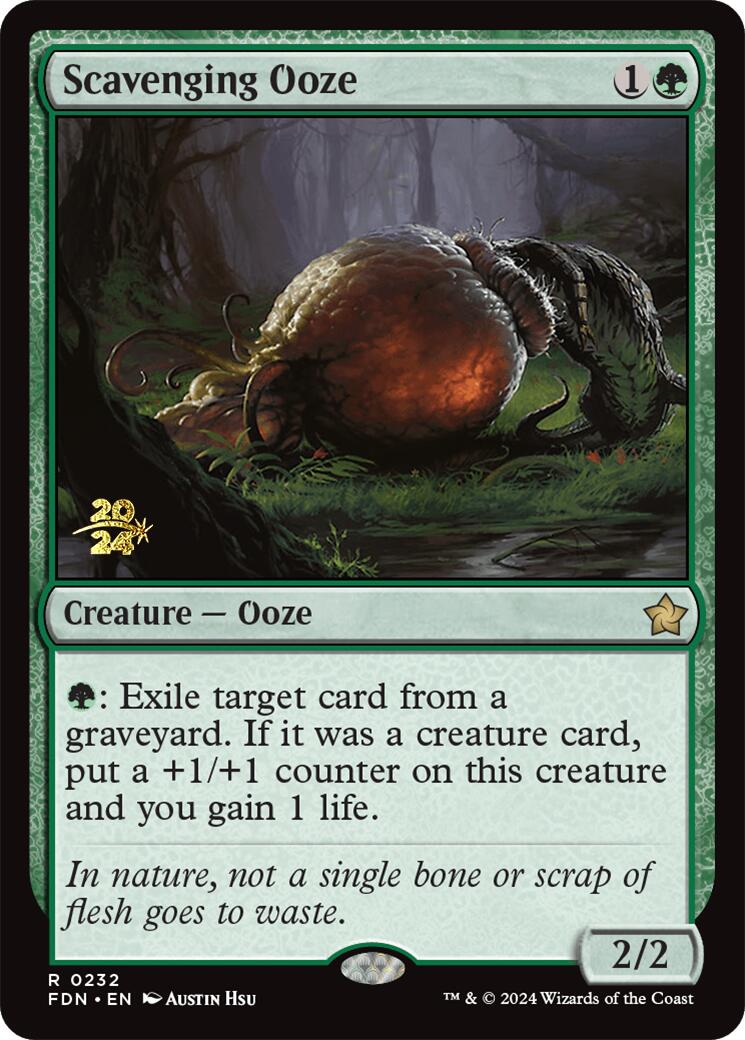 Scavenging Ooze [Foundations Prerelease Promos] | Total Play