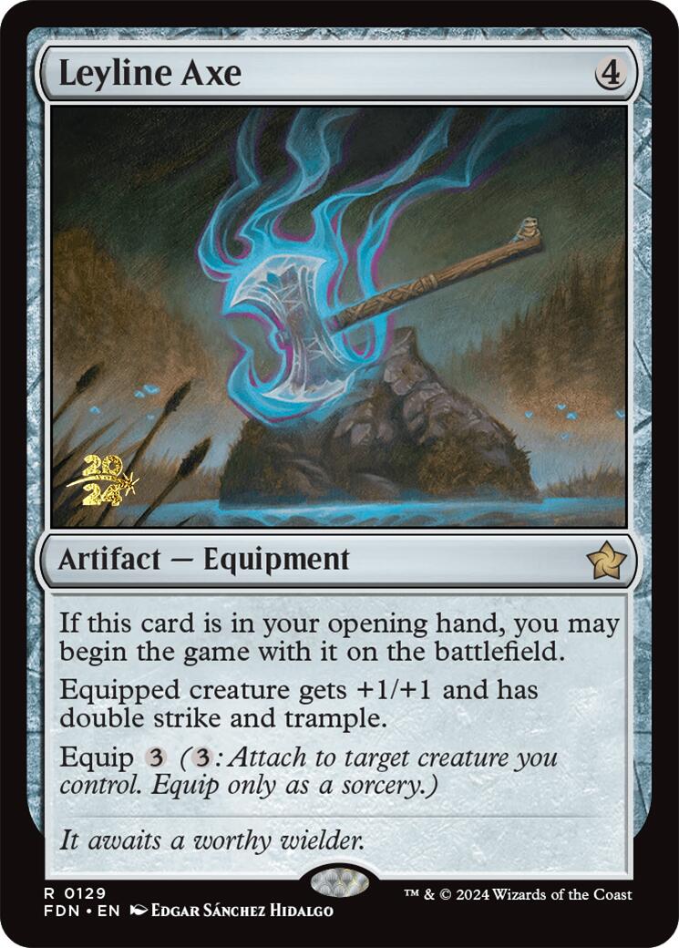 Leyline Axe [Foundations Prerelease Promos] | Total Play