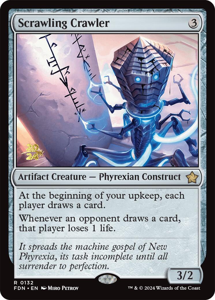 Scrawling Crawler [Foundations Prerelease Promos] | Total Play