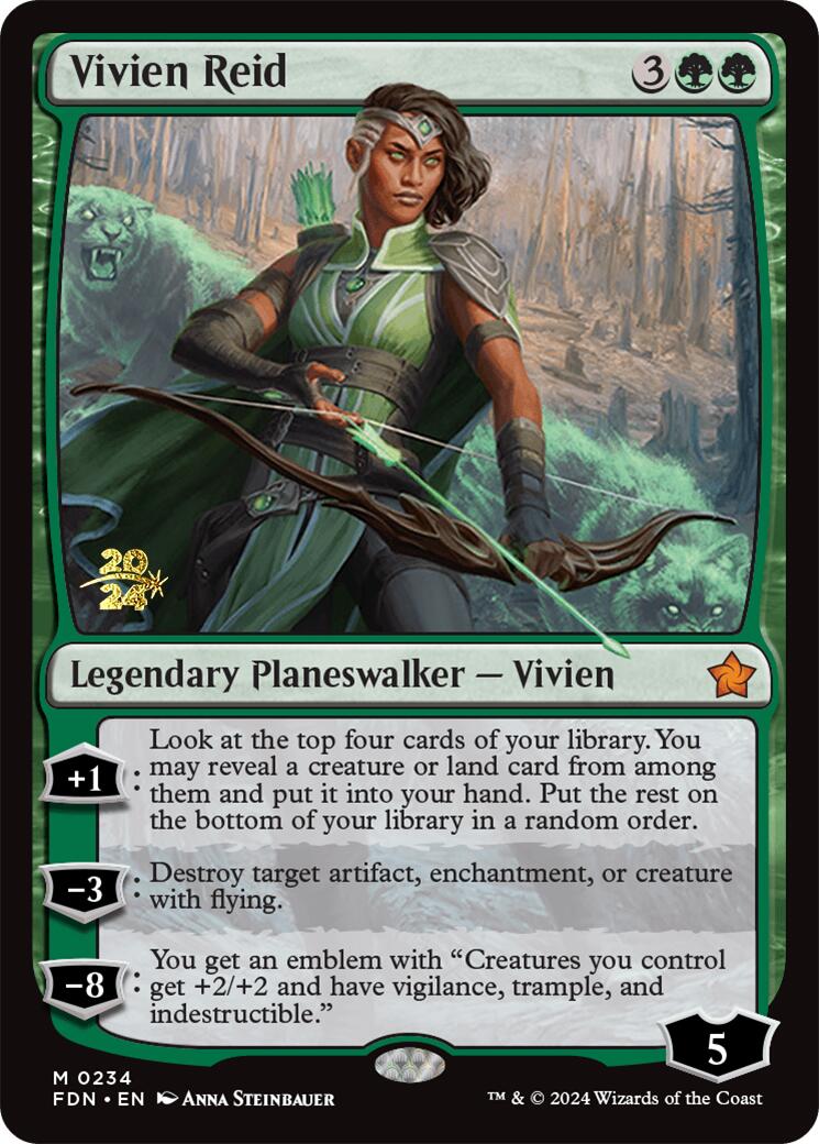 Vivien Reid [Foundations Prerelease Promos] | Total Play