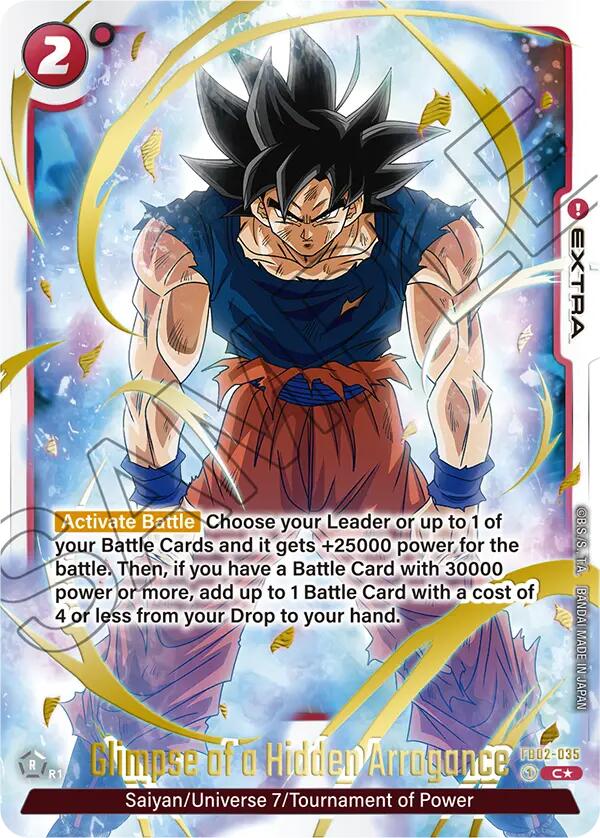 Glimpse of a Hidden Arrogance [Fusion World Promotion Cards] | Total Play