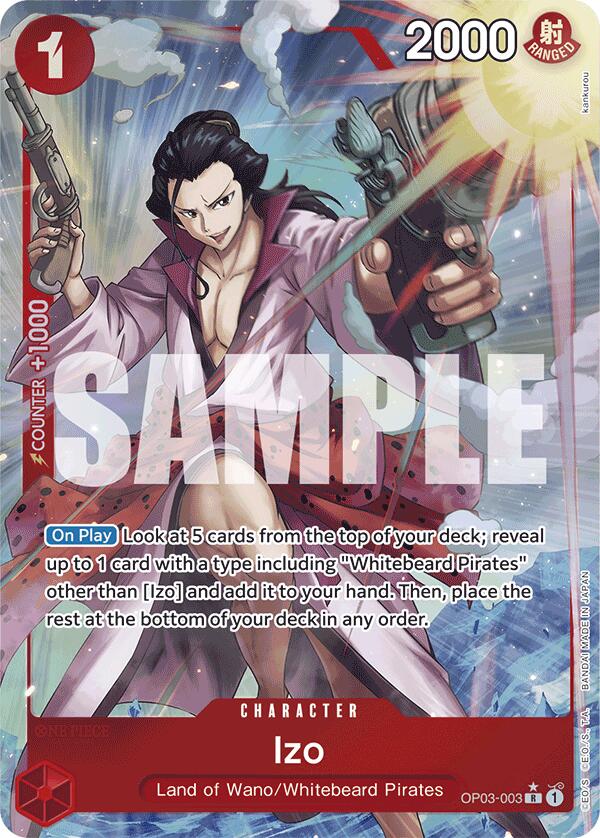 Izo (OP03-003) (Full Art) [Premium Booster -The Best-] | Total Play