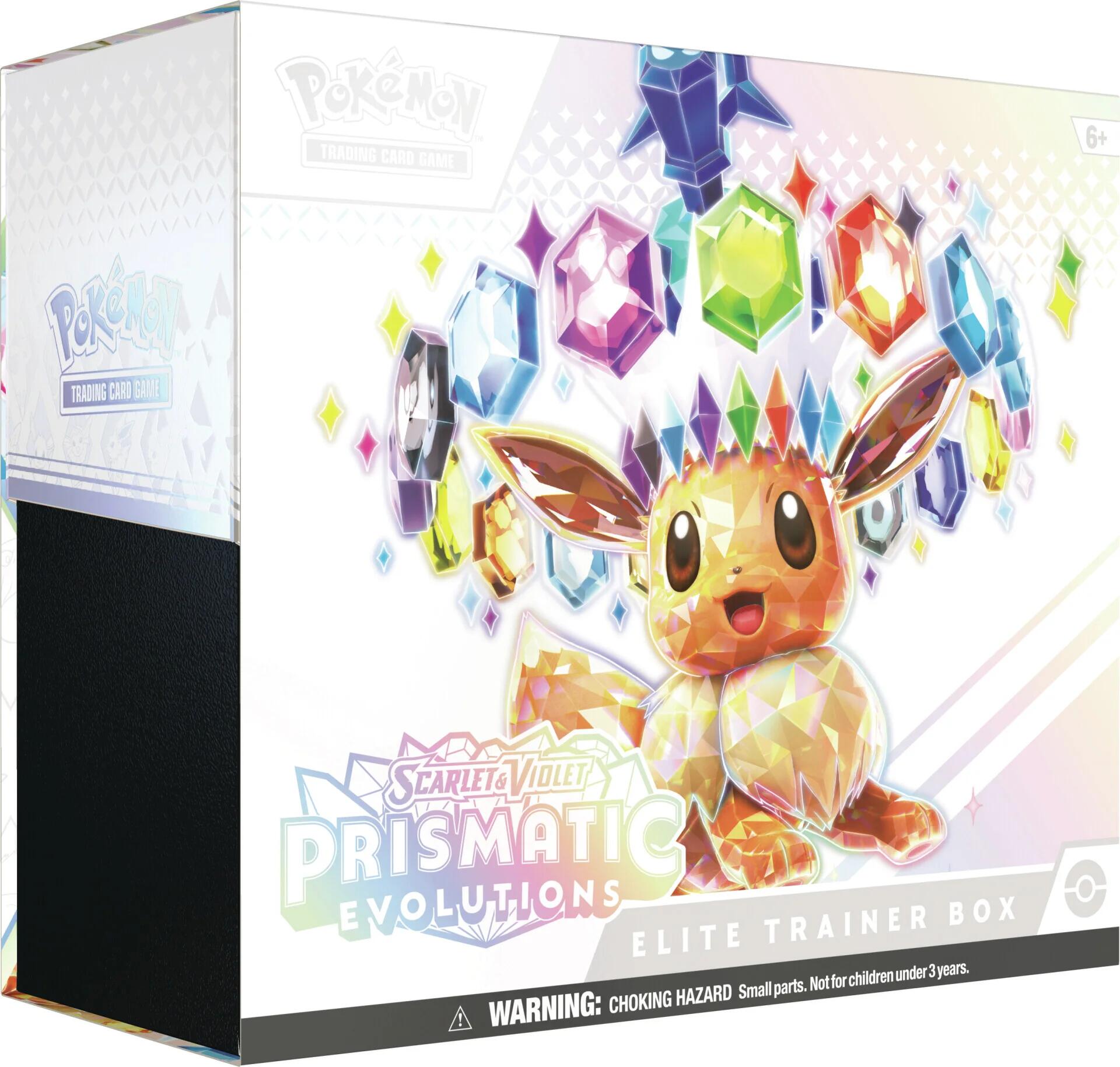 Scarlet & Violet: Prismatic Evolutions - Elite Trainer Box | Total Play