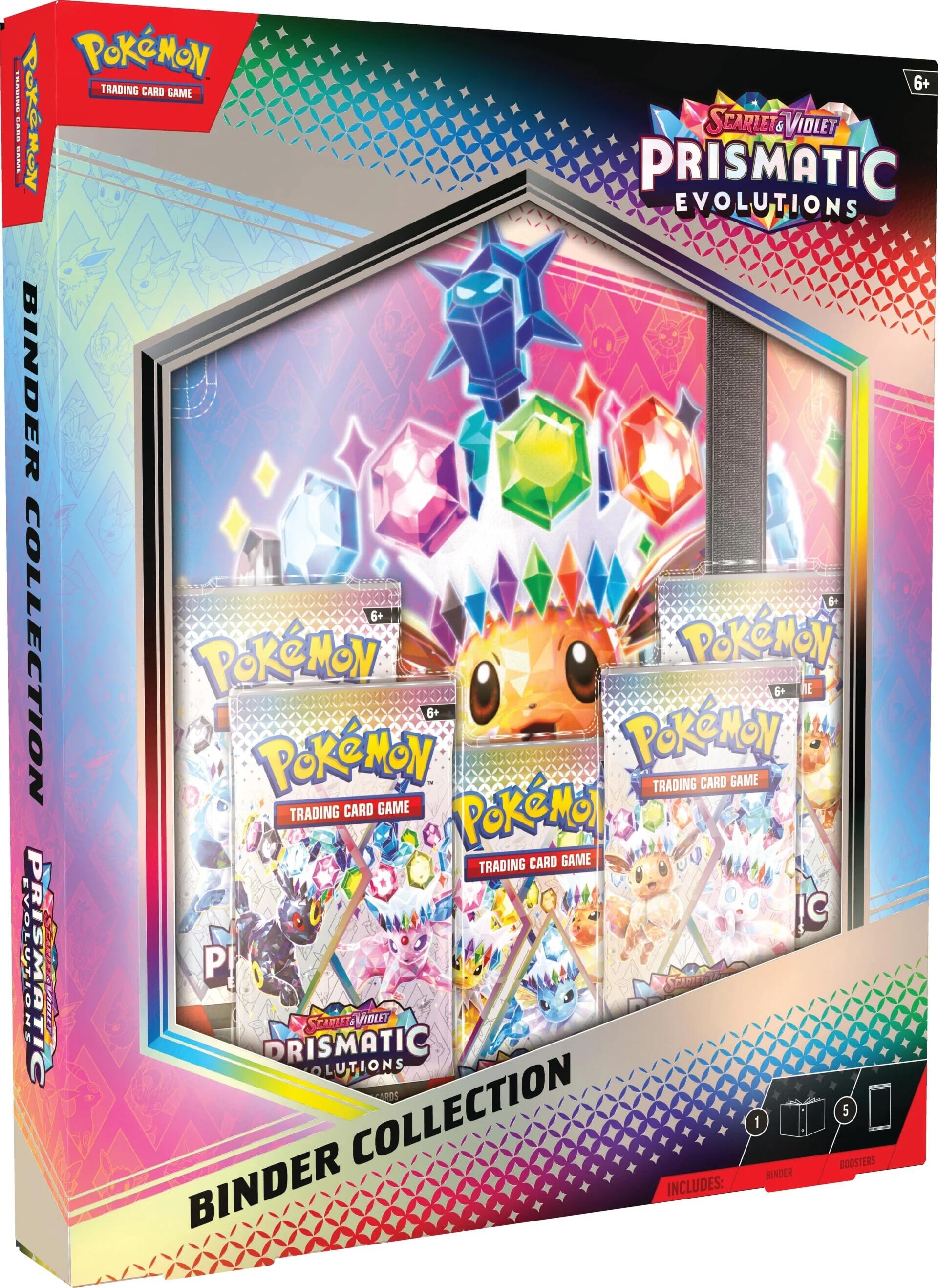 Scarlet & Violet: Prismatic Evolutions - Binder Collection | Total Play