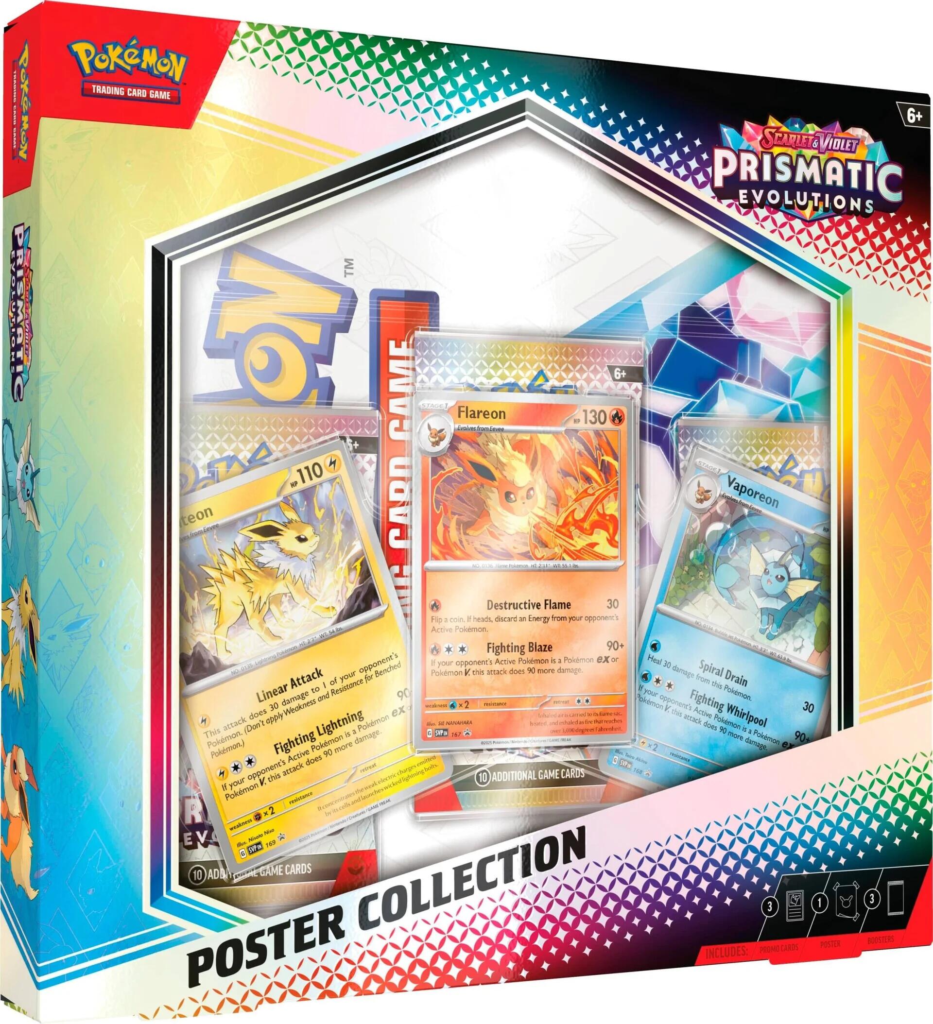 Scarlet & Violet: Prismatic Evolutions - Poster Collection | Total Play