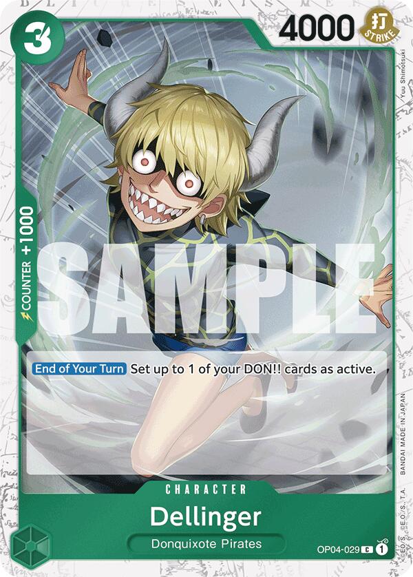 Dellinger (Jolly Roger Foil) [Premium Booster -The Best-] | Total Play