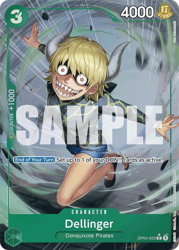 Dellinger (Full Art) [Premium Booster -The Best-] | Total Play