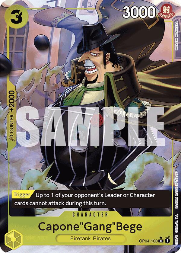 Capone"Gang"Bege (OP04-100) (Full Art) [Premium Booster -The Best-] | Total Play