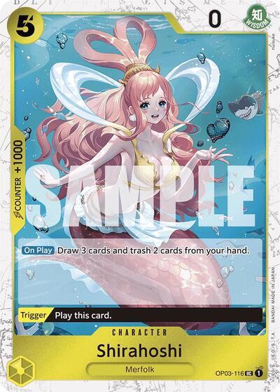 Shirahoshi (OP03-116) (Jolly Roger Foil) [Premium Booster -The Best-] | Total Play