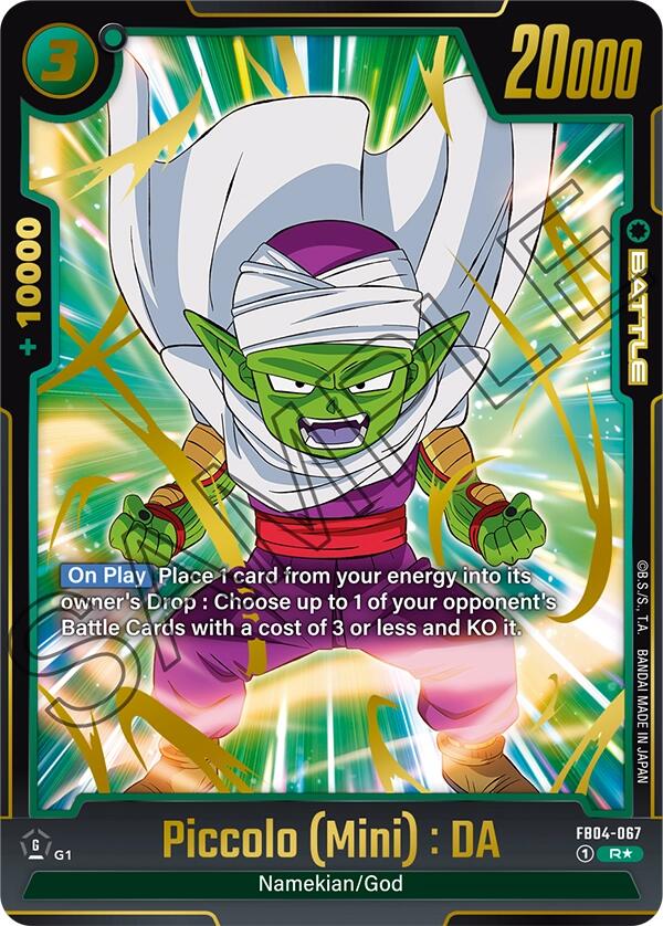 Piccolo (Mini) : DA (Alternate Art) [Ultra Limit] | Total Play