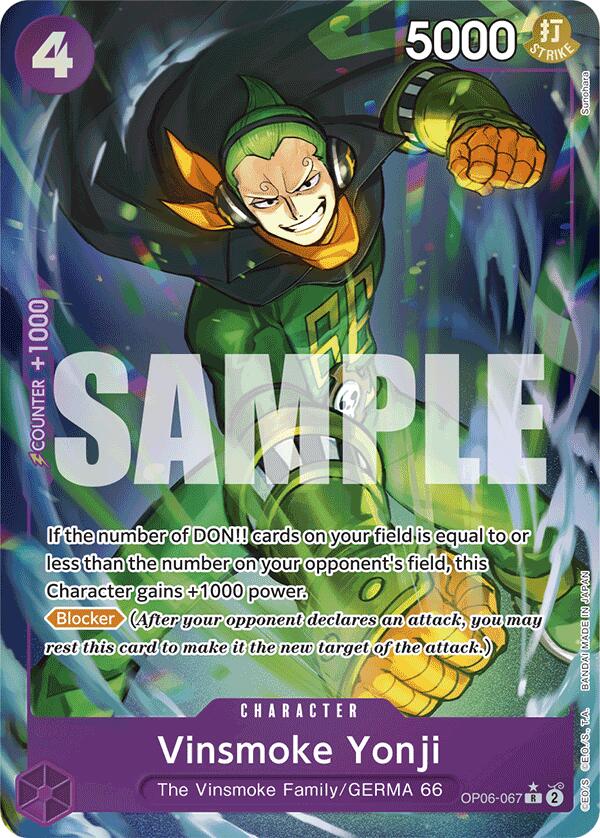 Vinsmoke Yonji (OP06-067) (Full Art) [Premium Booster -The Best-] | Total Play