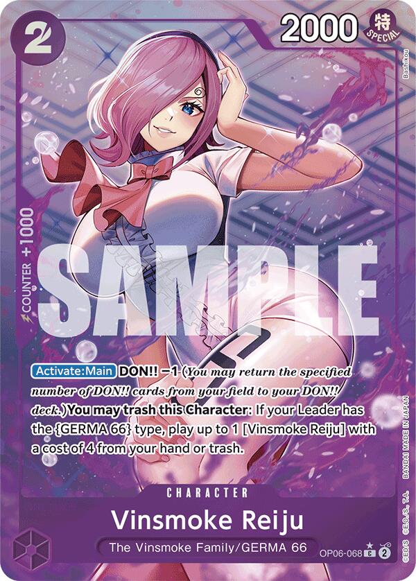 Vinsmoke Reiju (OP06-068) (Full Art) [Premium Booster -The Best-] | Total Play