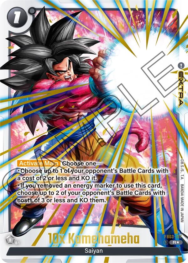 10x Kamehameha (Alternate Art) [Raging Roar] | Total Play