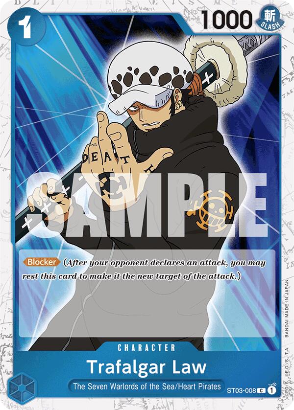 Trafalgar Law (ST03-008) (Jolly Roger Foil) [Premium Booster -The Best-] | Total Play