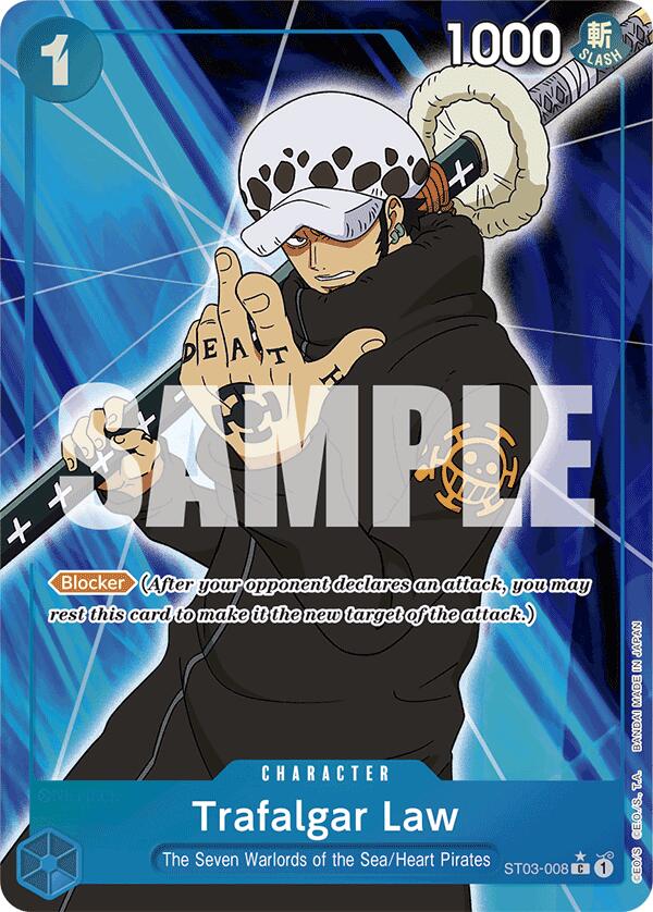 Trafalgar Law (ST03-008) (Full Art) [Premium Booster -The Best-] | Total Play