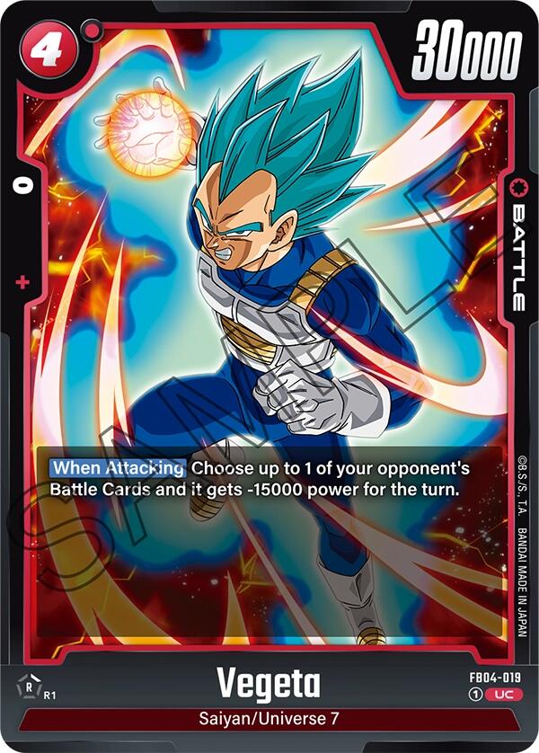 Vegeta (FB04-019) [Ultra Limit] | Total Play