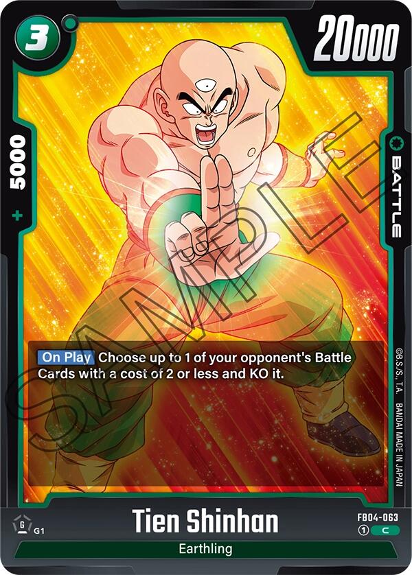 Tien Shinhan (FB04-063) [Ultra Limit] | Total Play