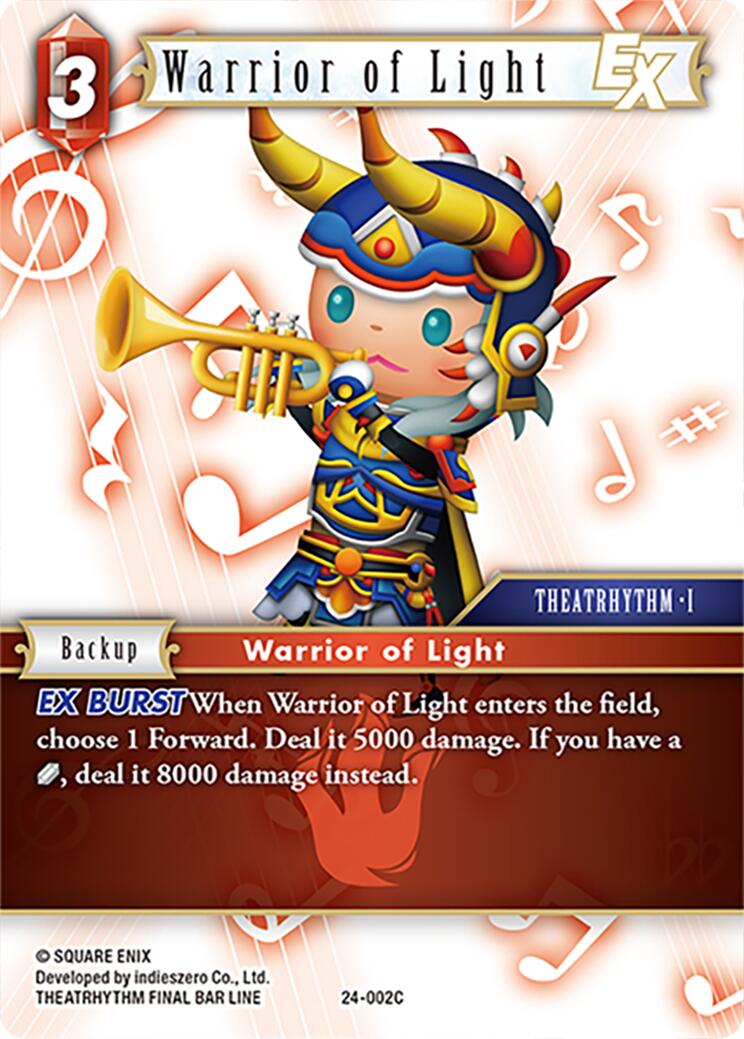 Warrior of Light ex [Hidden Legends] | Total Play
