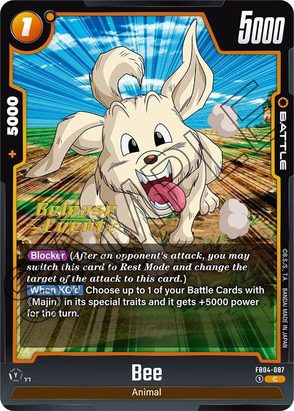 Bee [Ultra Limit Release Event Cards] | Total Play
