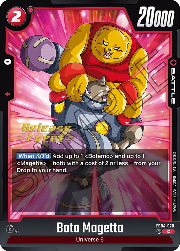 Bota Magetta [Ultra Limit Release Event Cards] | Total Play