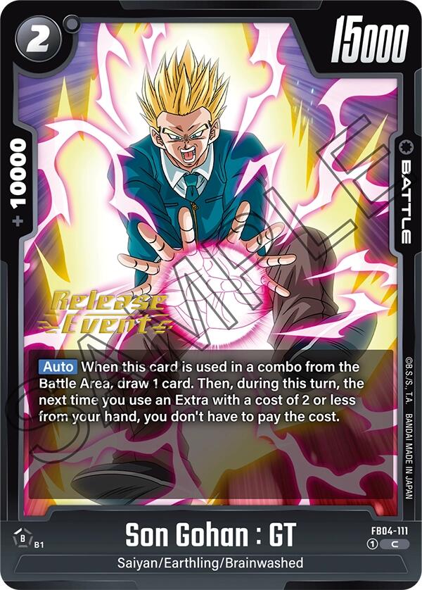 Son Gohan : GT [Ultra Limit Release Event Cards] | Total Play