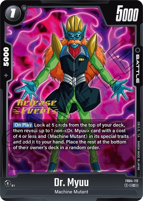Dr. Myuu [Ultra Limit Release Event Cards] | Total Play