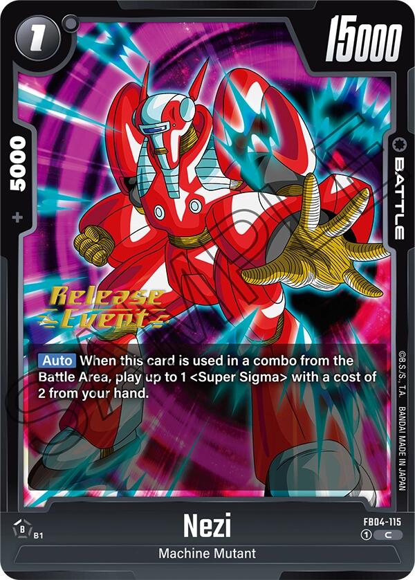 Nezi [Ultra Limit Release Event Cards] | Total Play