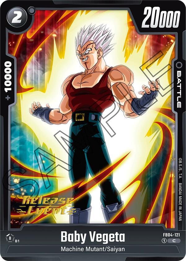 Baby Vegeta [Ultra Limit Release Event Cards] | Total Play