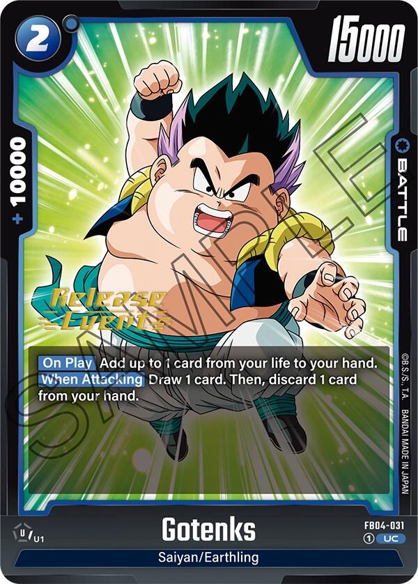 Gotenks (FB04-031) [Ultra Limit Release Event Cards] | Total Play