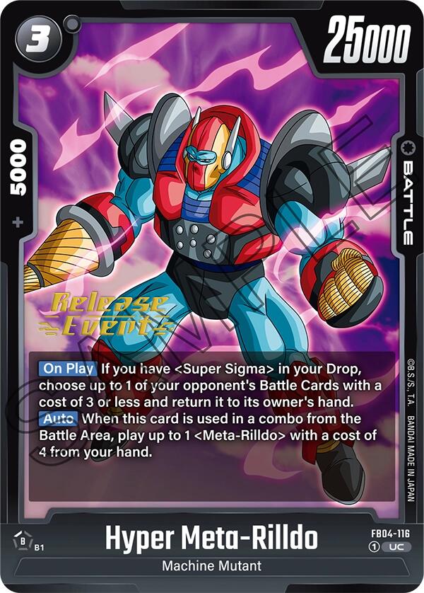 Hyper Meta-Rilldo [Ultra Limit Release Event Cards] | Total Play