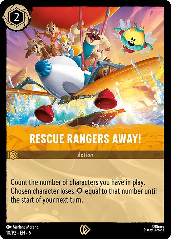 Rescue Rangers Away! (10/P2) [Promo Cards] | Total Play