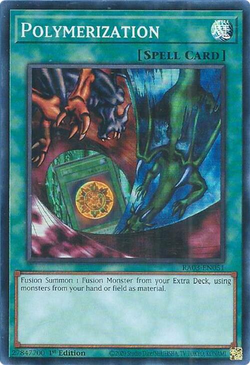 Polymerization (Alternate Art) [RA03-EN051] Super Rare | Total Play