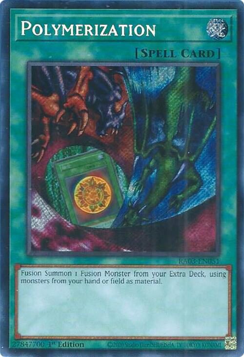 Polymerization (Alternate Art) (Secret Rare) [RA03-EN051] Secret Rare | Total Play