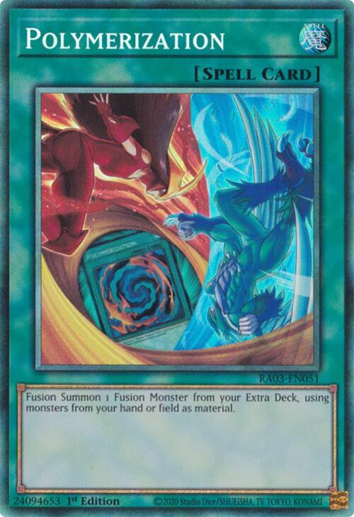 Polymerization (B) (HERO Art) (PCR) [RA03-EN051] Prismatic Collector's Rare | Total Play