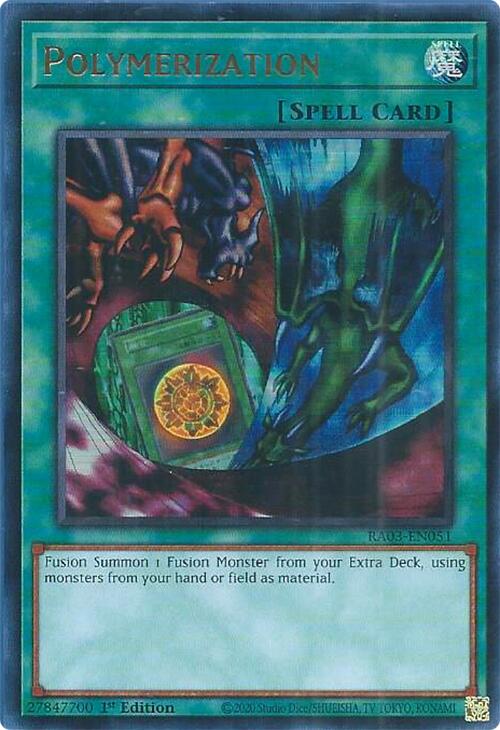 Polymerization (Alternate Art) (UR) [RA03-EN051] Ultra Rare | Total Play