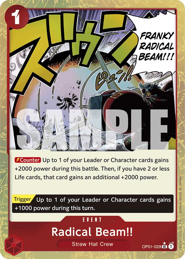 Radical Beam!! (Textured Foil) [Premium Booster -The Best-] | Total Play